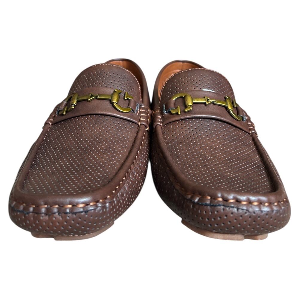 Guess Brown Loafers, US7.5M - Picture 7 of 9